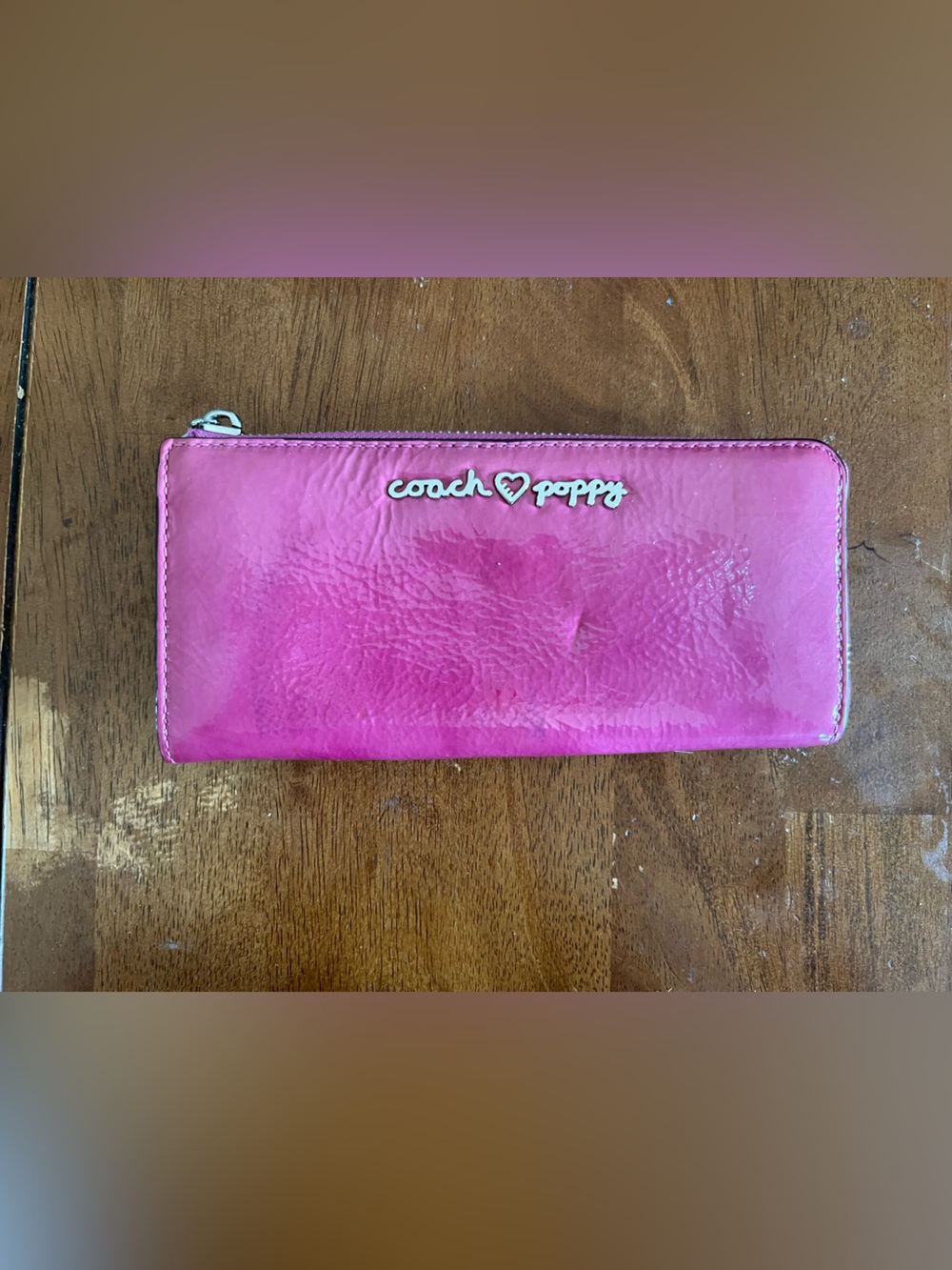 Coach Poppy Wallet * Flawed